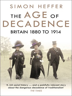 cover image of The Age of Decadence